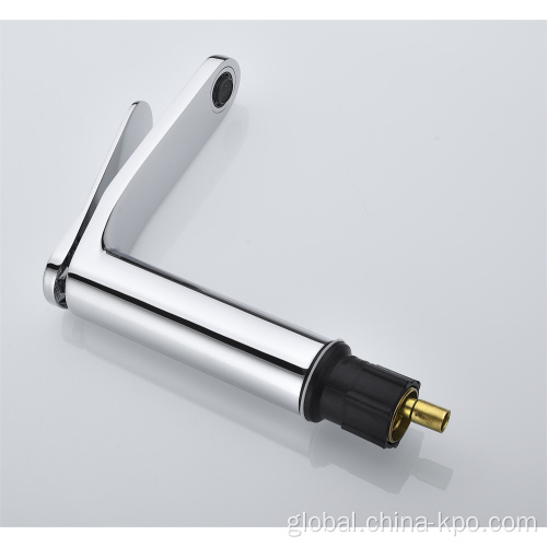 Single Lever Basin Mixer Single Lever Brass Chrome plated basin mixer taps Manufactory